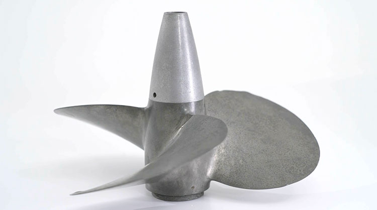 Screw propeller model Courtesy of Intermediatheque, The University Museum, University of Tokyo