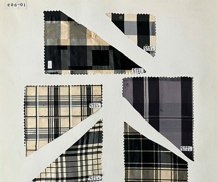 Foreign Fabric Samples Courtesy of the Yamanashi Industrial Technology Center and Fuji Technical Support Center
